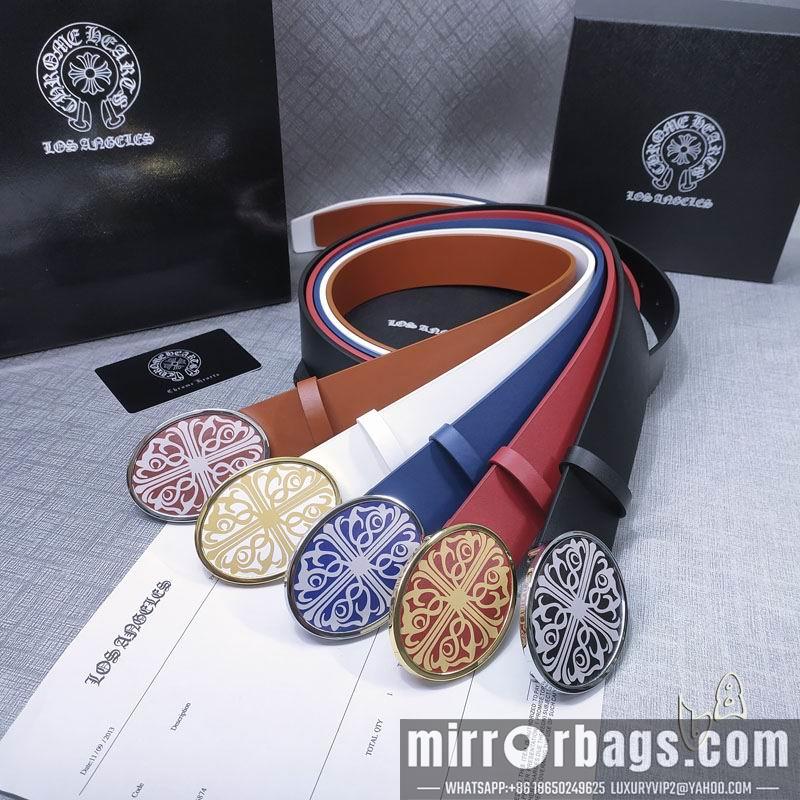 Chrome Hearts belt 38mmX80-125cm lb082002