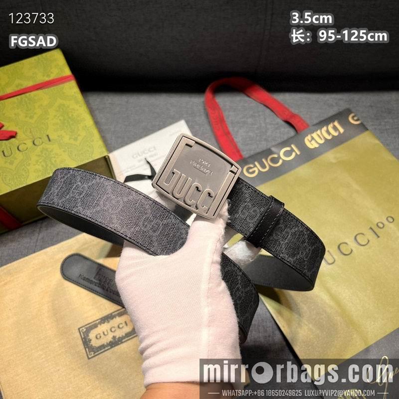 Gucci belt 35mmX95-125cm 8L06
