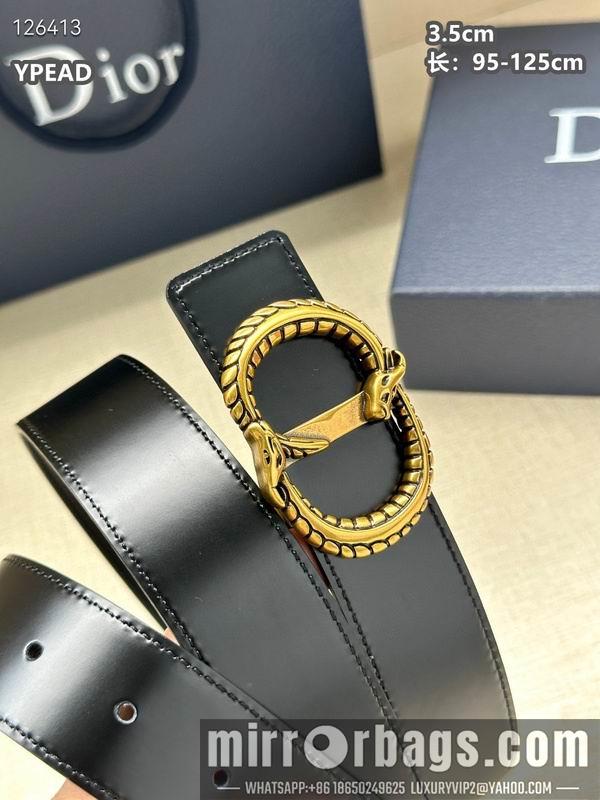 Dior belt 35mmX95-125cm 8L20