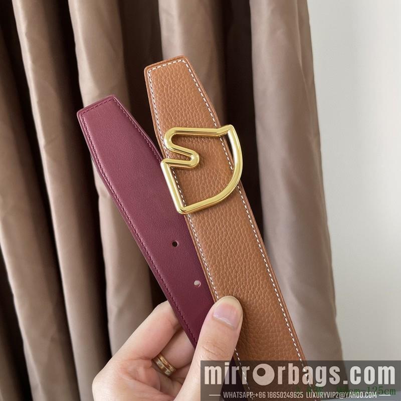 Hermes Belt 38mmX95-125cm 7D51