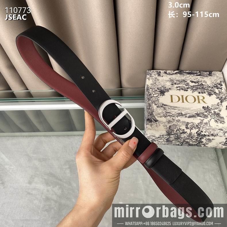 Dior Belt 30mmX95-115cm 8L08