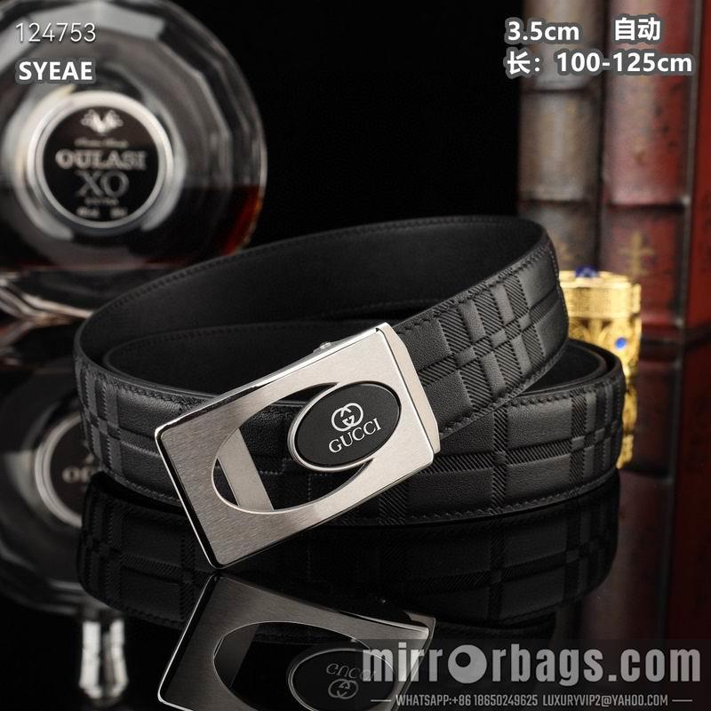 Gucci belt 35mmX100-125cm 8L24