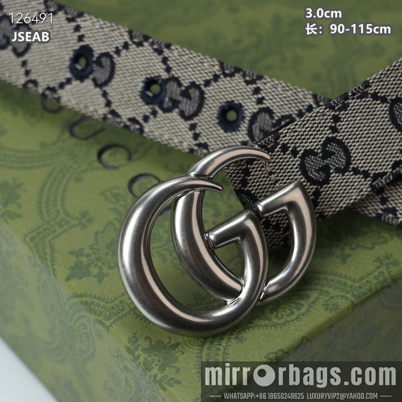 Gucci belt 30mmX90-115cm 8L04
