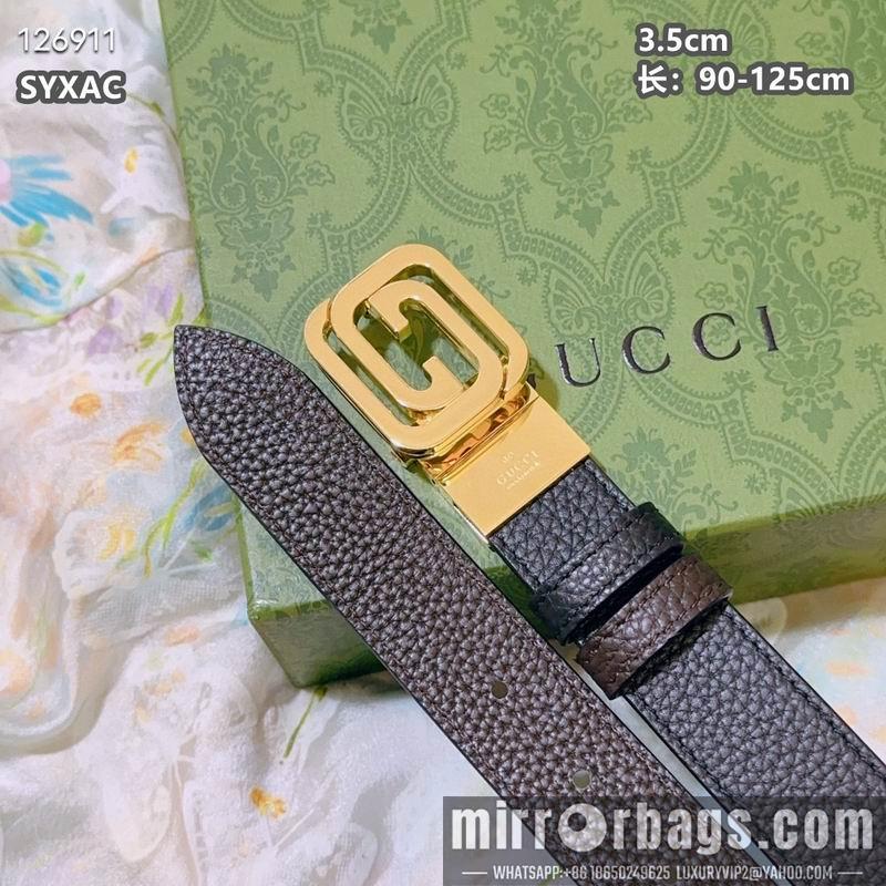 Gucci belt 35mmX90-125cm 8L70