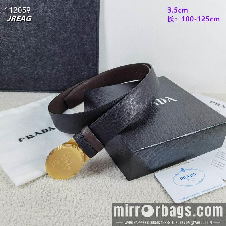 Prada belt 35mmX100-125cm 8L08