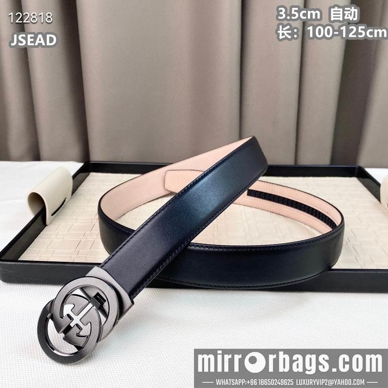Gucci belt 35mmX100-125cm 8L64
