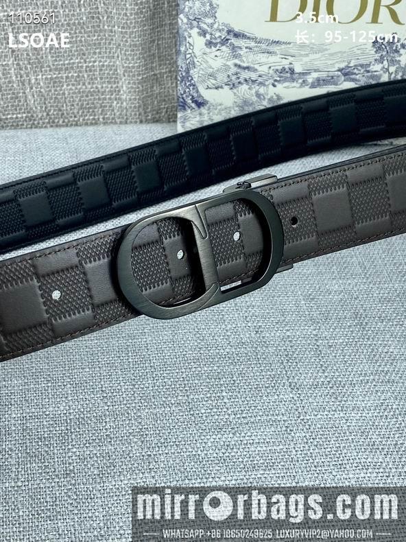 Dior Belt 35mm 95-125cm 8L08