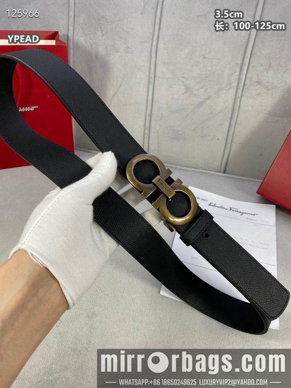 Ferragamo belt 35mmX100-125cm 8L22