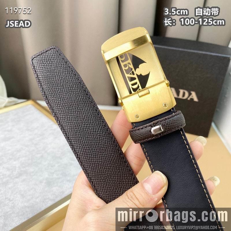 Prada belt 35mmX95-125CM 8L17
