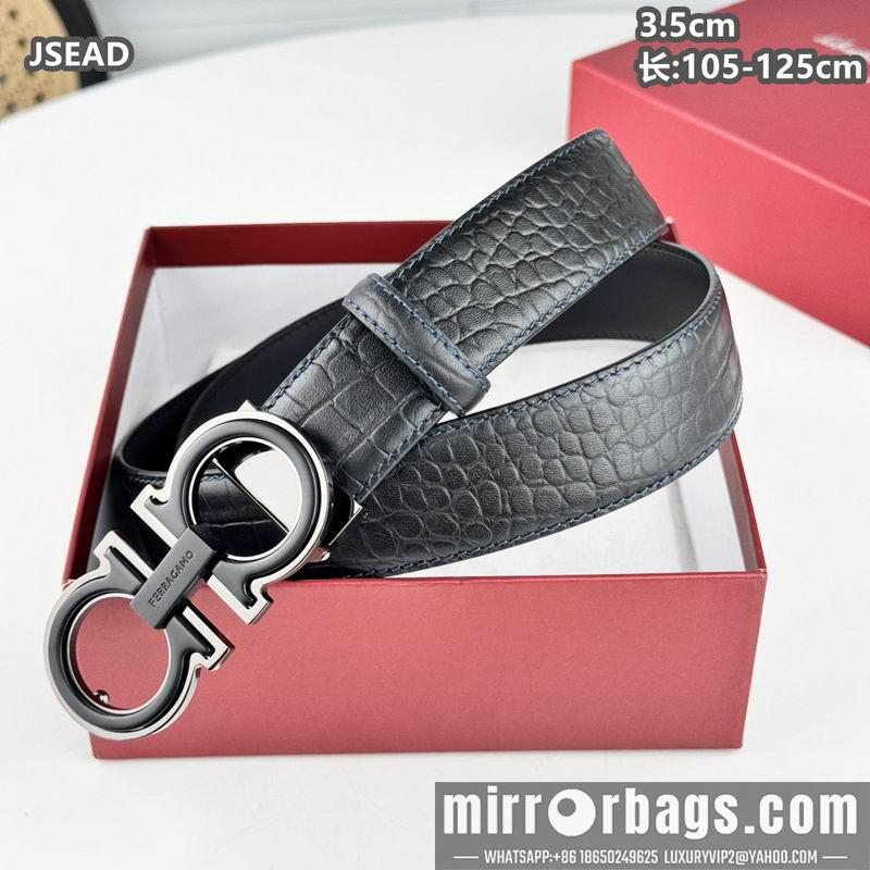 Ferragamo belt 35mmX105-125cm 8L115