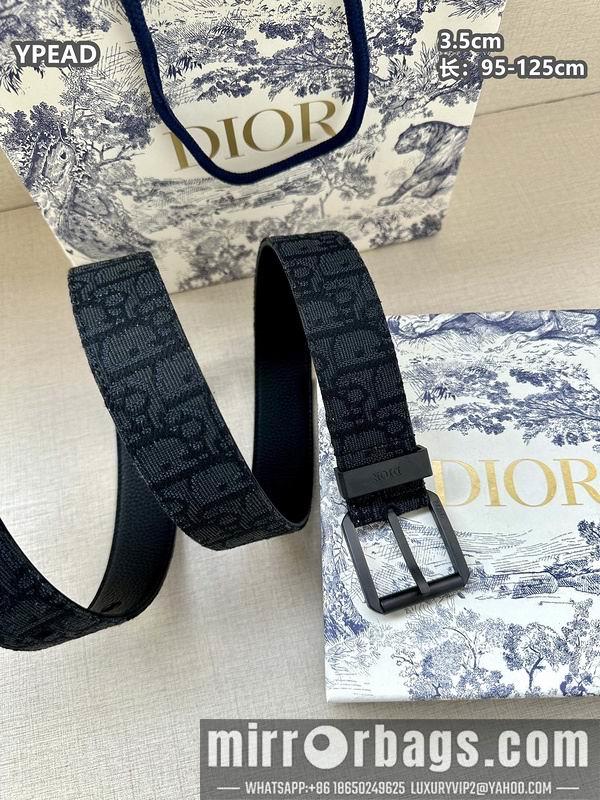 Dior belt 35mmX95-125cm 8L38