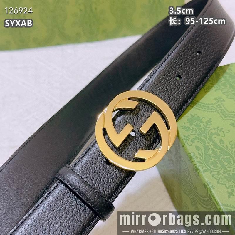 Gucci belt 35mmX95-125cm 8L69