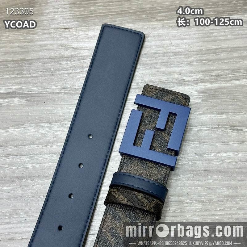 Fendi belt 40mmX100-125cm 8L75