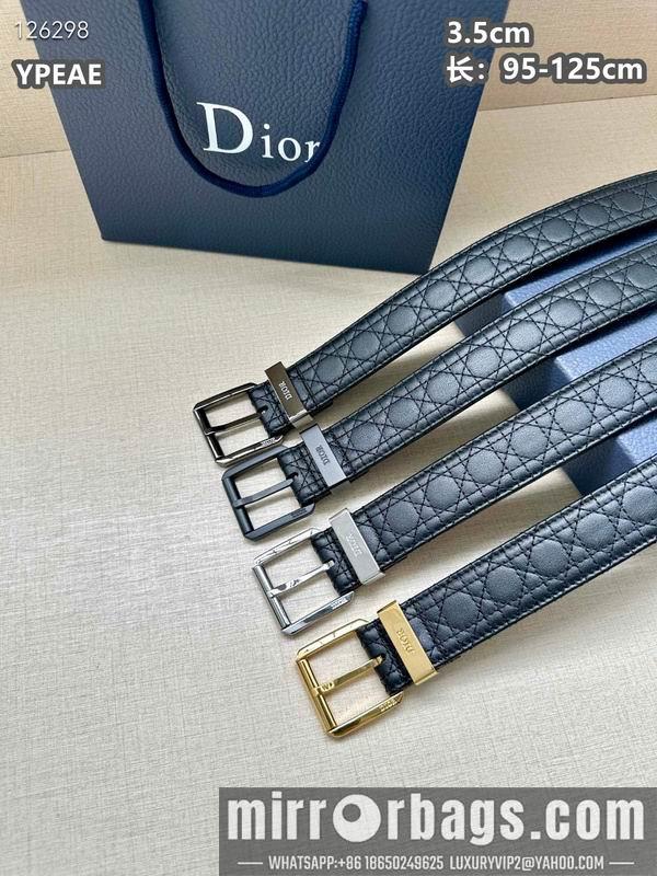 Dior belt 35mmX95-125cm 8L15
