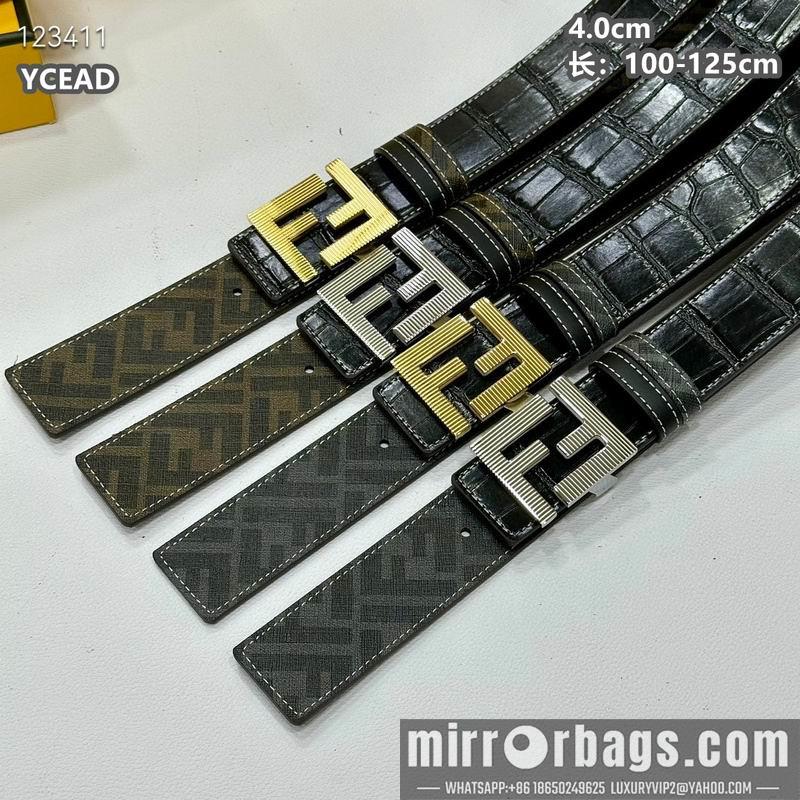 Fendi belt 40mmX100-125cm 8L60