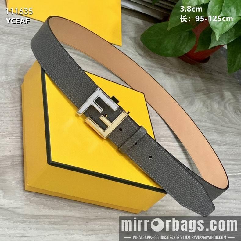 Fendi Belt 38mmX95-125cm 8L01