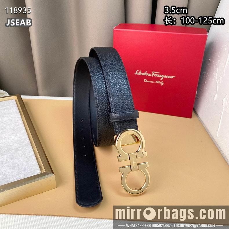 Ferragamo belt 35mmX100-125cm 8L01