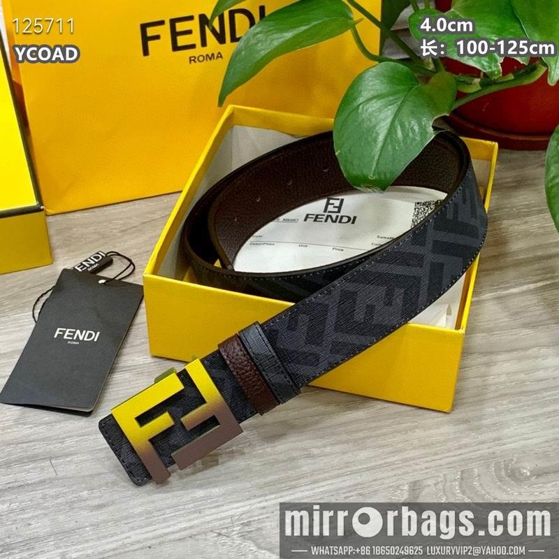 Fendi belt 40mmX100-125cm 8L15