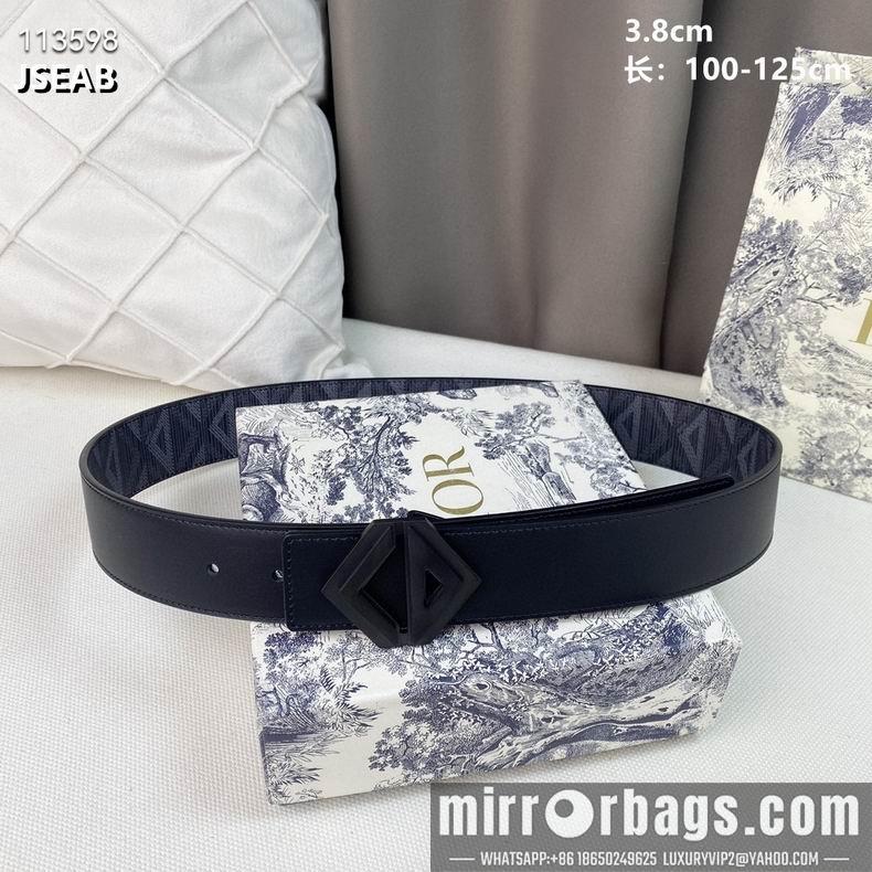 Dior belt 38mmX100-125cm 8L02