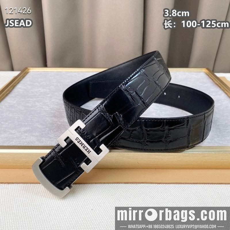 Hermes belt 38mmX100-125cm 8L30