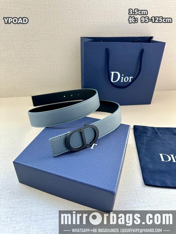 Dior belt 35mmX95-125cm 8L40
