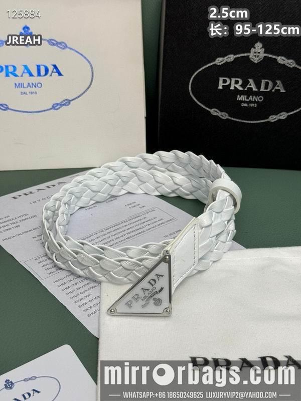 Prada belt 25mmX95-125cm 8L01