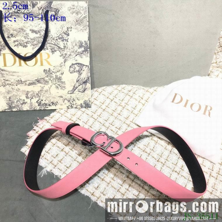 Dior Belt 25mmX95-110cm 8L01
