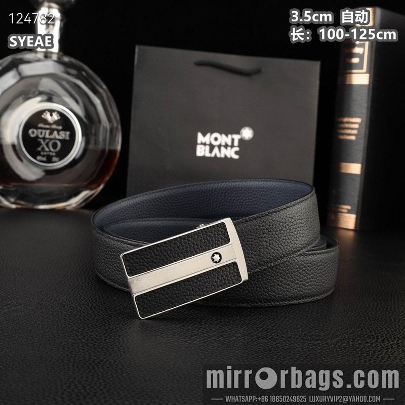 Montlanc belt 35mmX100-125cm 8L32