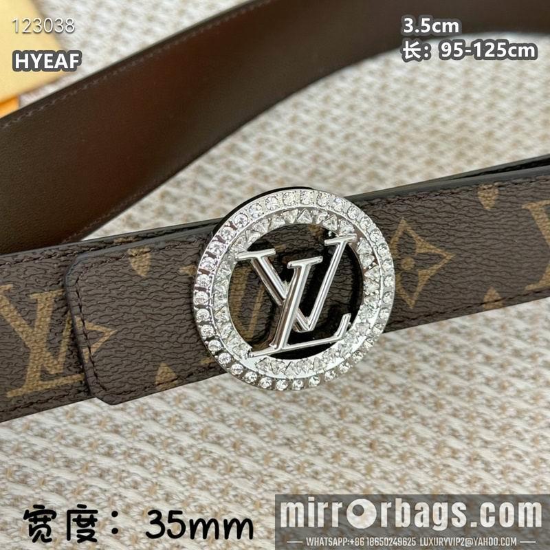 LV belt 35mmX95-125cm 8L02