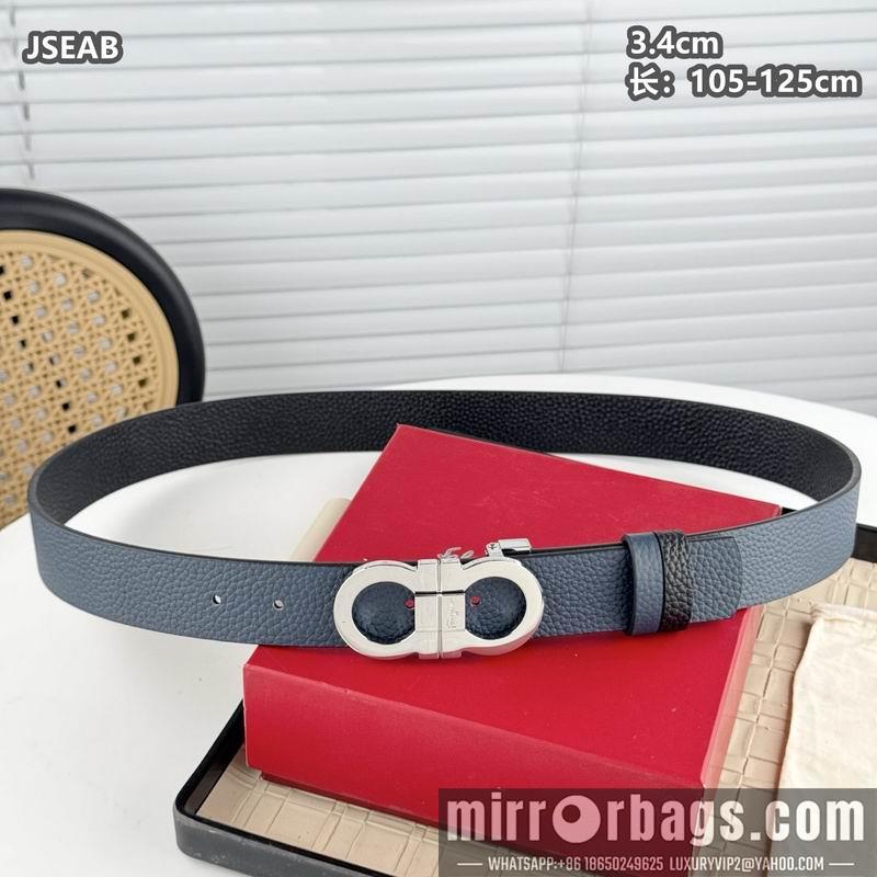 Ferragamo belt 34mmX105-125cm 8L10