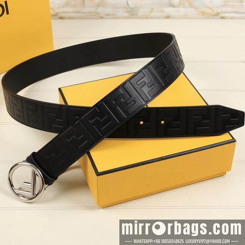 Fendi Belt 38mmX95-125cm 7D73