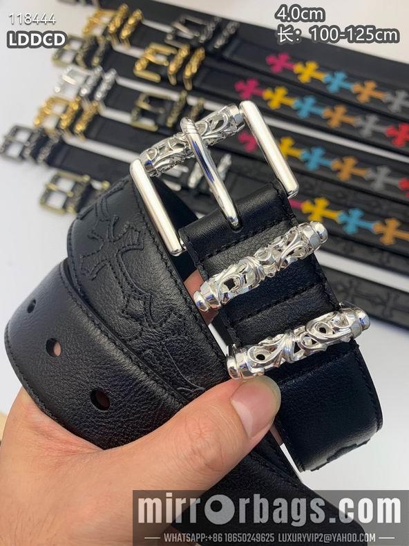 Chrome Hearts belt 38mmX100-125cm 8L25