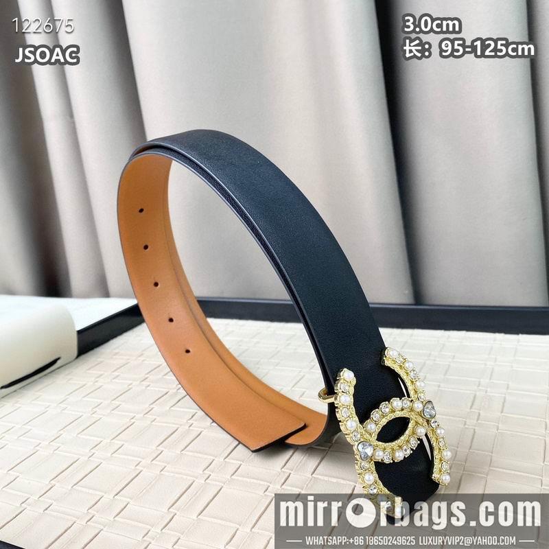 Chanel belt 30mmX95-125cm 8L28