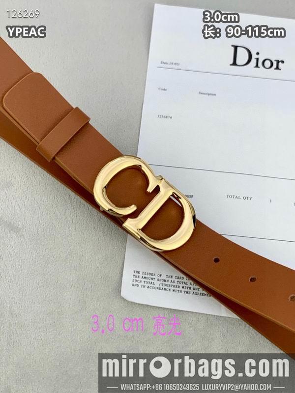 Dior belt 30mmX90-115cm 8L111004