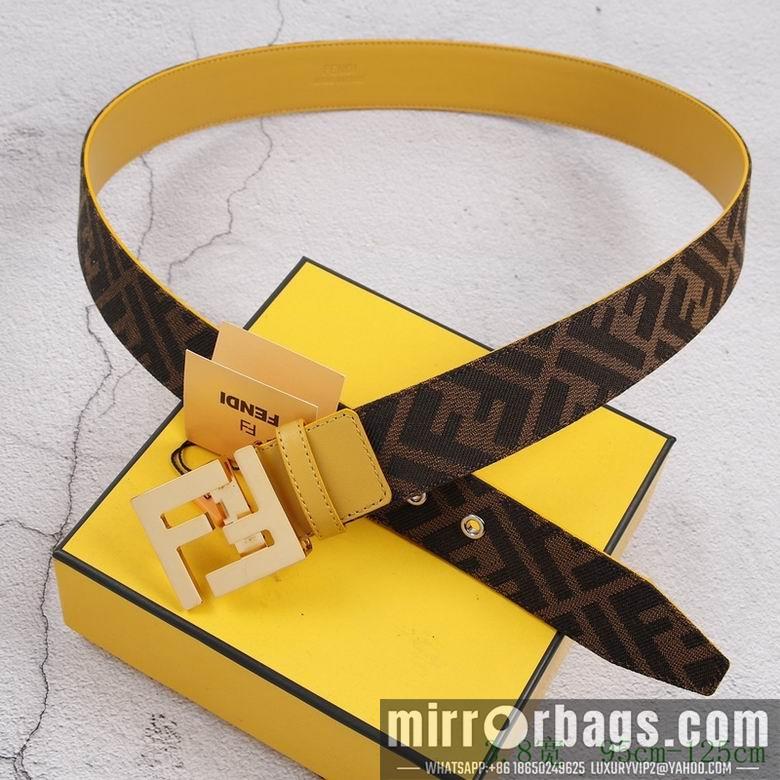 Fendi Belt 38mmX95-125cm 7D113