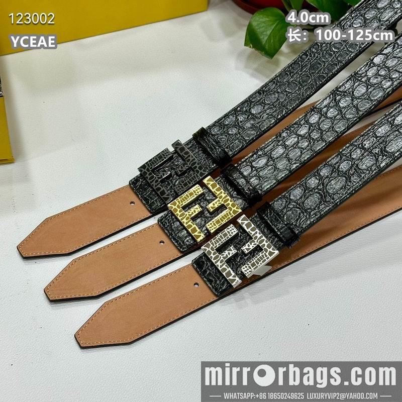 Fendi belt 40mmX100-125cm 8L78