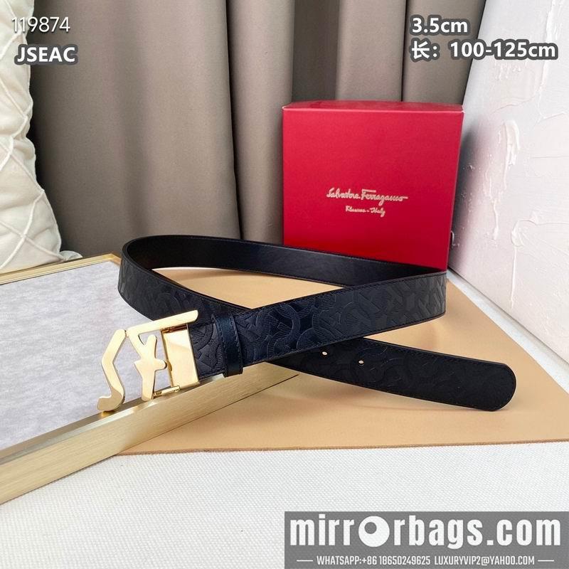 Ferragamo belt 35mmX100-125cm 8L072004