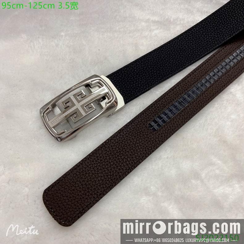 Givenchy belt 自动扣 35mmX95-125cm 7D02