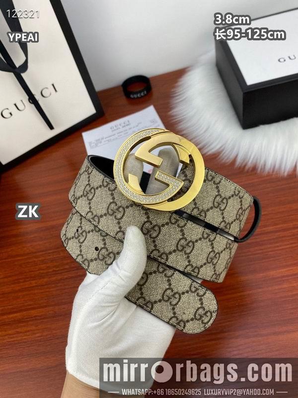 Gucci belt 38mmX95-125cm 8L20