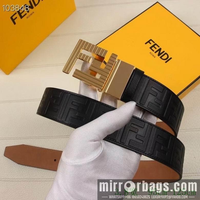 Fendi Belt 38mmX95-125cm 7D101