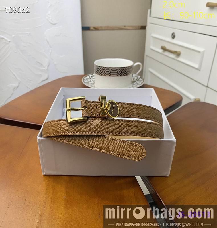 Prada Belt 20mmX90-110cm 8L01