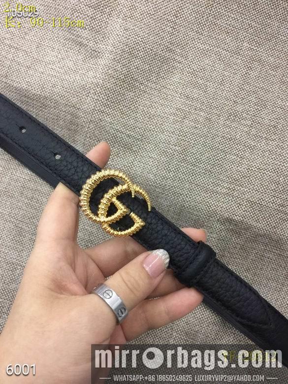 Gucci Belt 20mm 90-115cm 8L05