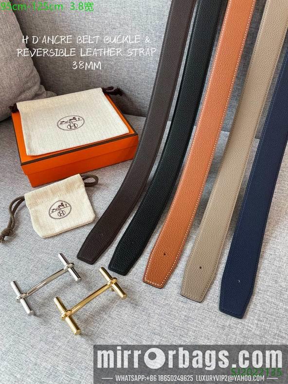 Hermes Belt 38mmX95-125cm 7D114