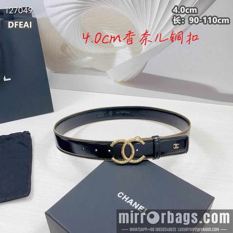 Chanel belt 40mmX90-115cm 8L02