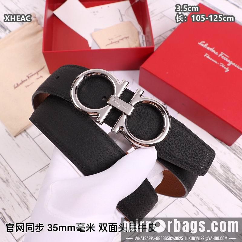 Ferragamo belt 35mmX105-125cm 8L134