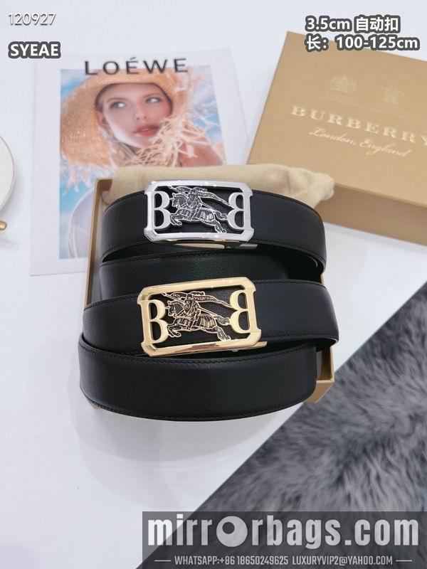 Burberry belt 35mmX100-125cm 8L86
