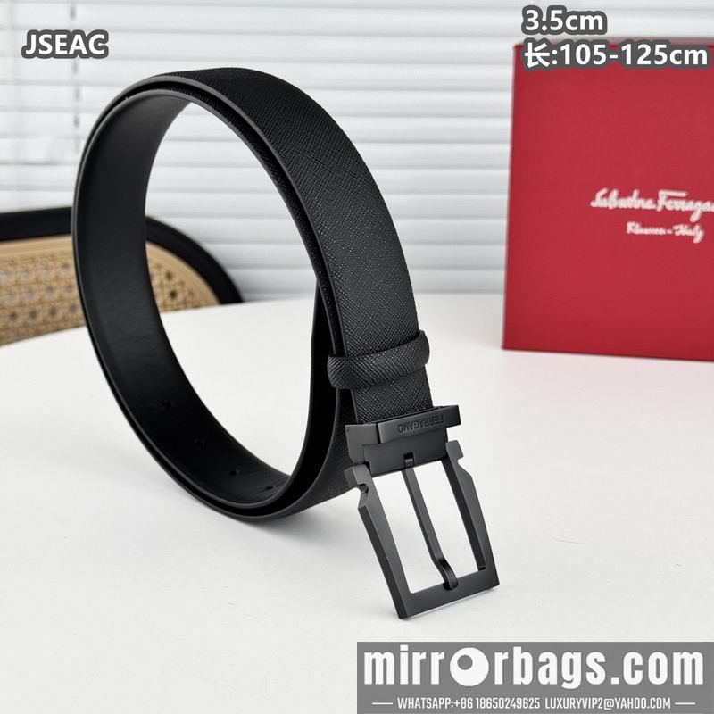 Ferragamo belt 35mmX105-125cm 8L129