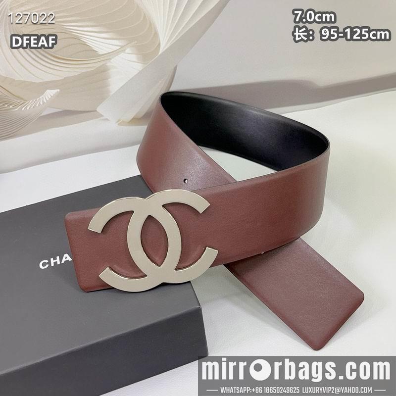 Chanel belt 70mmX95-125cm 8L03