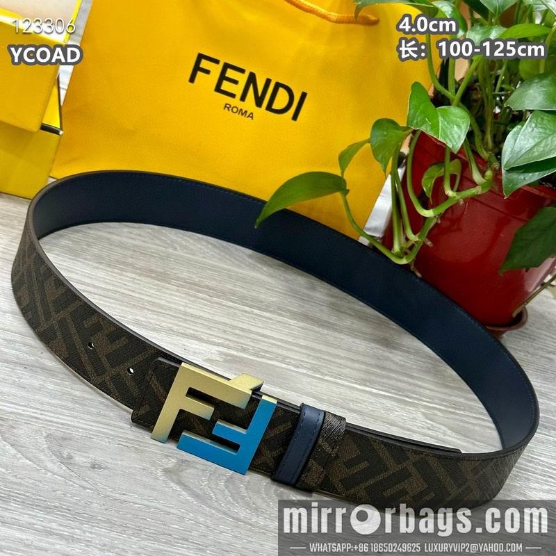 Fendi belt 40mmX100-125cm 8L75