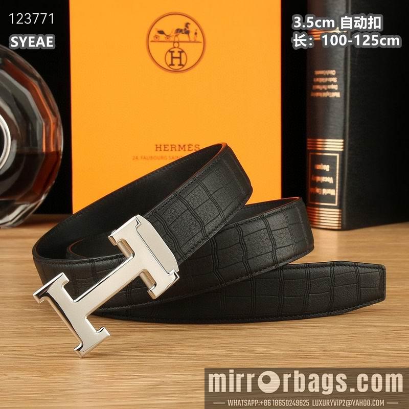 Hermes belt 35mmX100-125cm 8L25